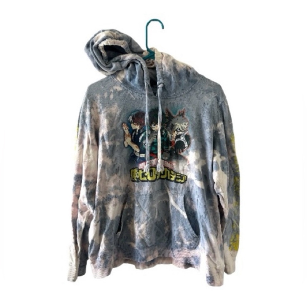Bleach Dyed/My Hero Academia/Hoodie/No Size Tag